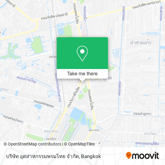 บริษัท อุตสาหกรรมพรมไทย จํากัด map