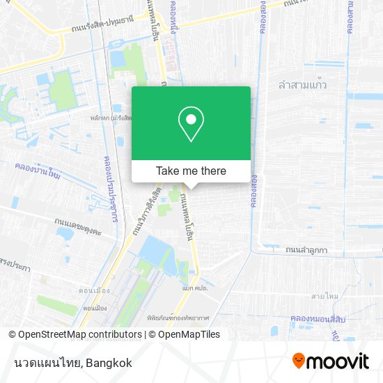 นวดแผนไทย map