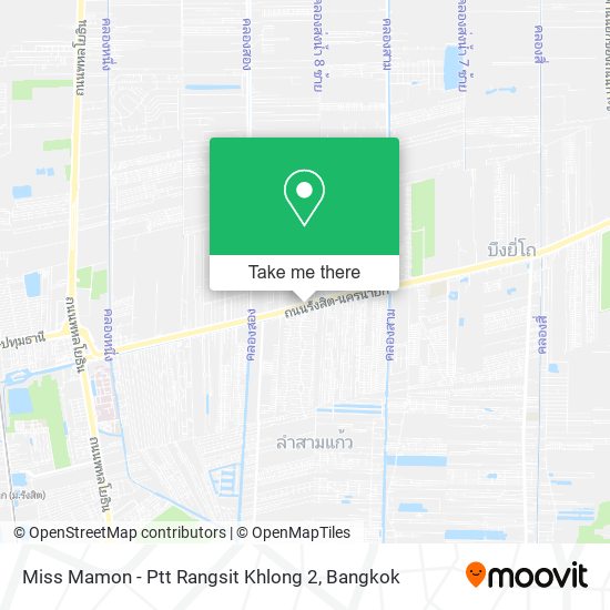 Miss Mamon - Ptt Rangsit Khlong 2 map