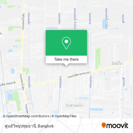 ศูนย์วิทยุปทุมธานี map