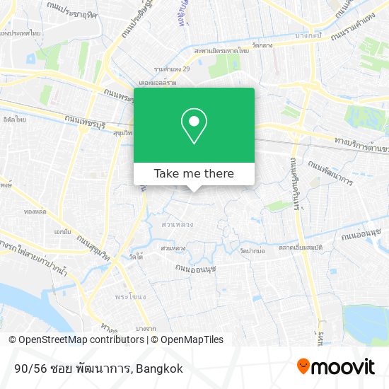 90/56 ซอย พัฒนาการ map