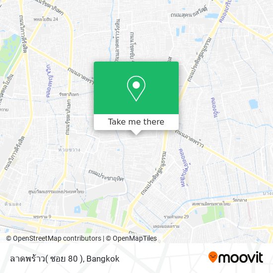 ลาดพร้าว( ซอย 80 ) map