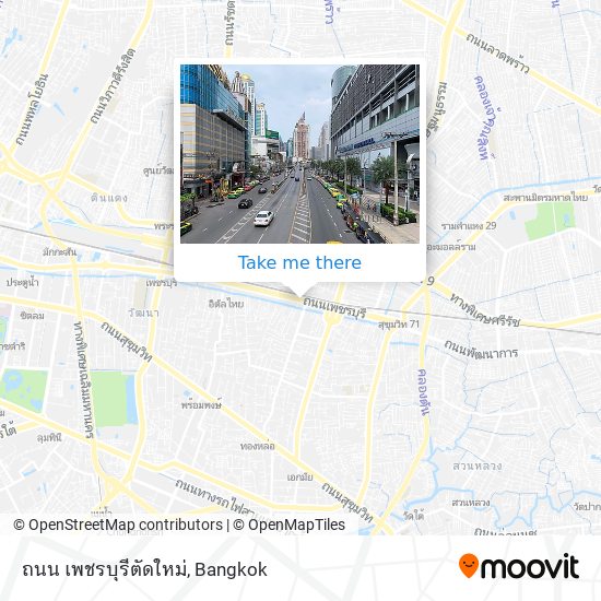 ถนน เพชรบุรีตัดใหม่ map