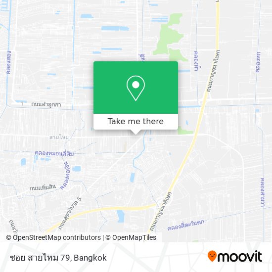 ซอย สายไหม 79 map