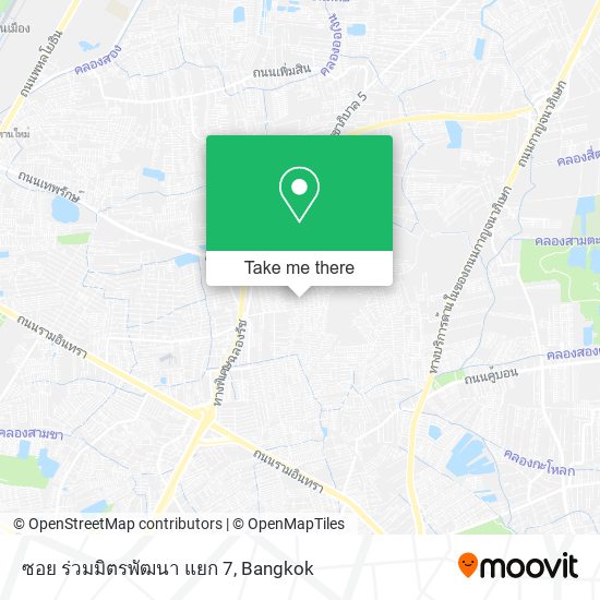 ซอย ร่วมมิตรพัฒนา แยก 7 map