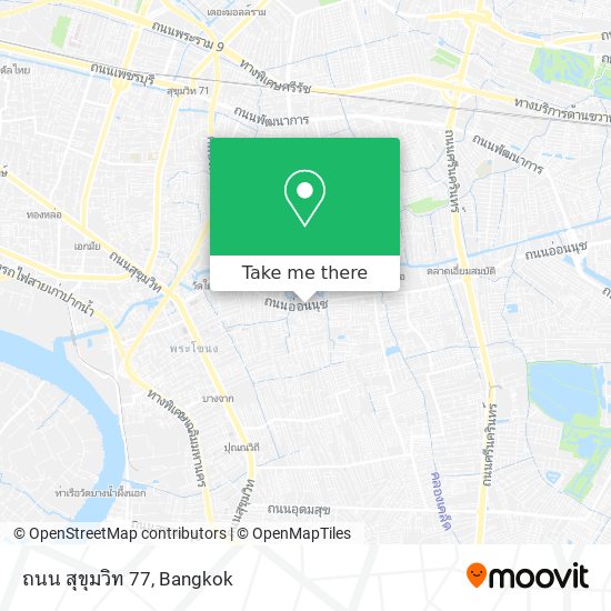 ถนน สุขุมวิท 77 map
