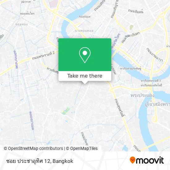 ซอย ประชาอุทิศ 12 map