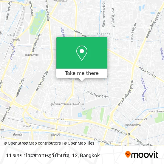 11 ซอย ประชาราษฎร์บำเพ็ญ 12 map