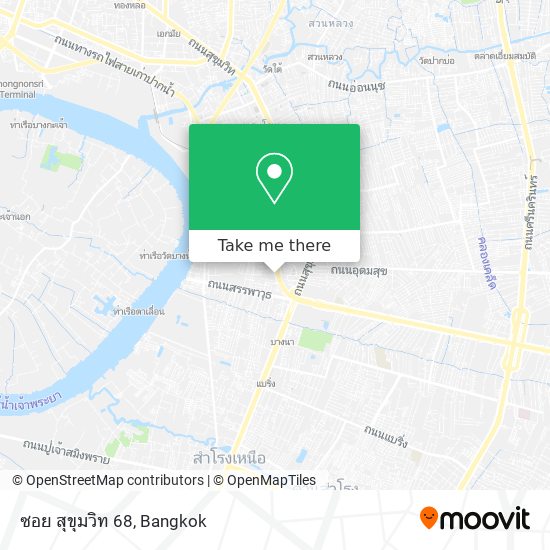 ซอย สุขุมวิท 68 map