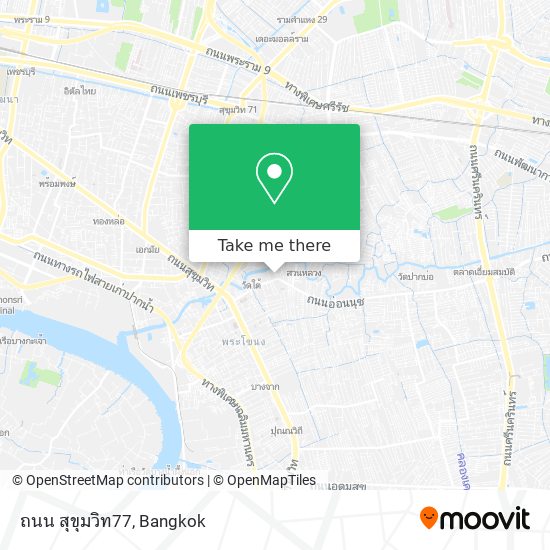 ถนน สุขุมวิท77 map