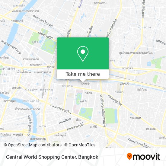 Central World Shopping Center map