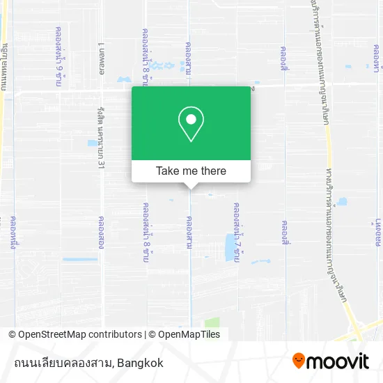 ถนนเลียบคลองสาม map