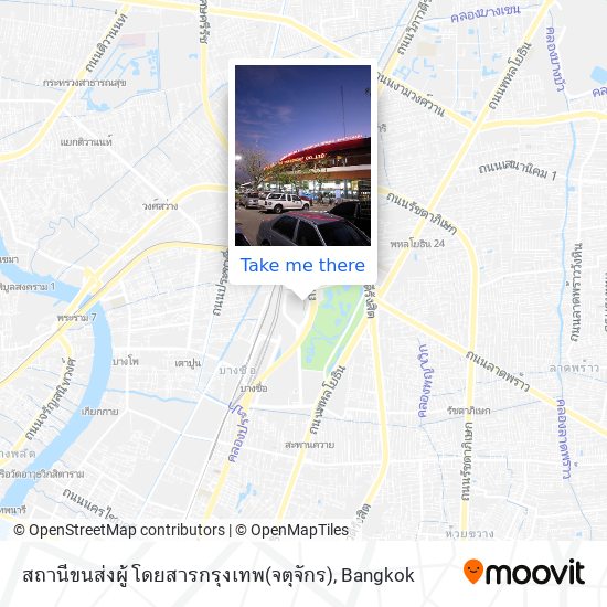 สถานีขนส่งผู้ โดยสารกรุงเทพ(จตุจักร) map