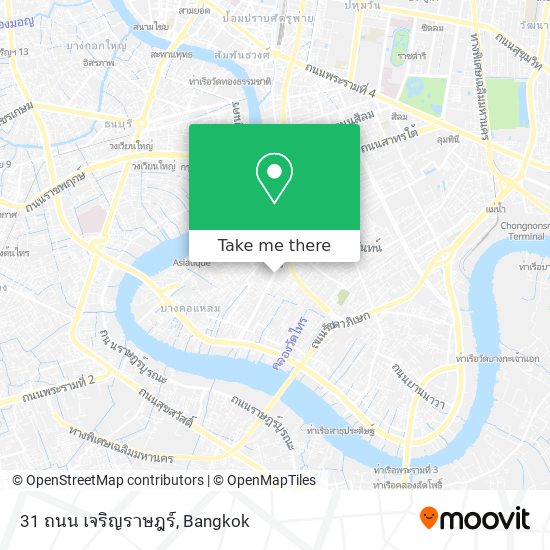 31 ถนน เจริญราษฎร์ map