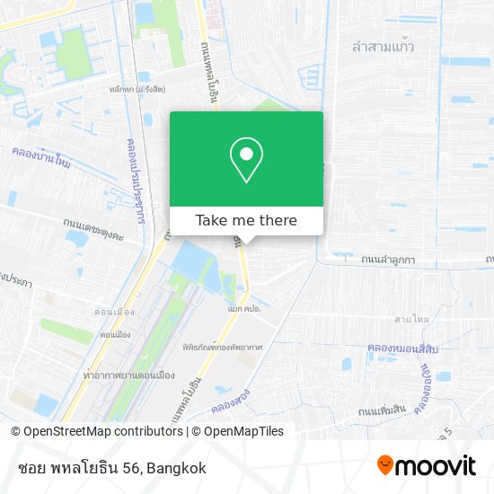 ซอย พหลโยธิน 56 map