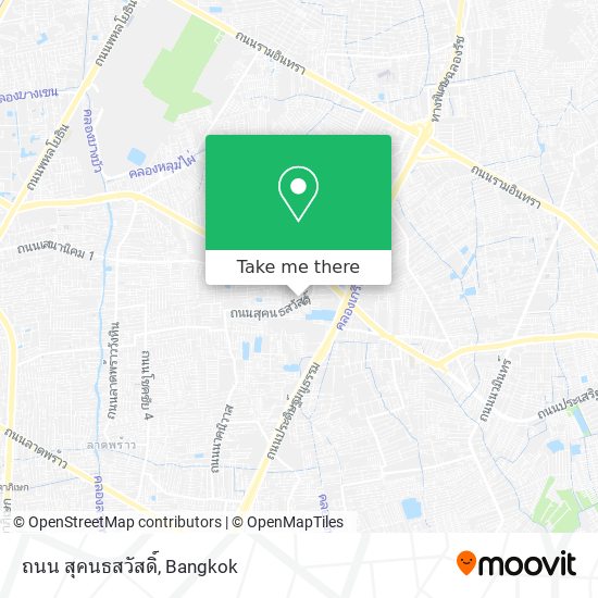 ถนน สุคนธสวัสดิ์ map