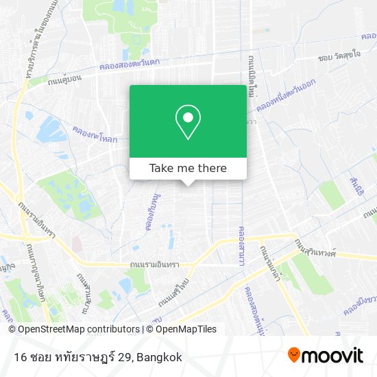 16 ซอย หทัยราษฏร์ 29 map