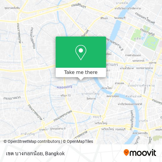 เขต บางกอกน้อย map