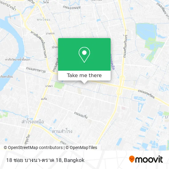 18 ซอย บางนา-ตราด 18 map