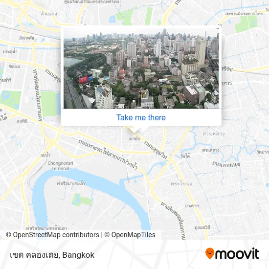 เขต คลองเตย map