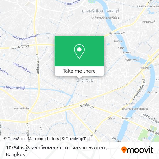 10 / 64 หมู่3 ซอยวัดชลอ ถนนบางกรวย-จงถนอม map