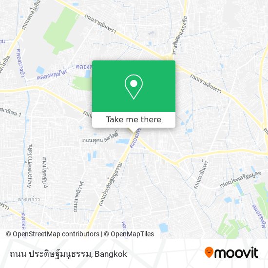 ถนน ประดิษฐ์มนูธรรม map