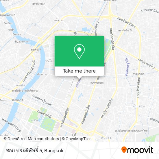 ซอย ประดิพัทธิ์ 5 map