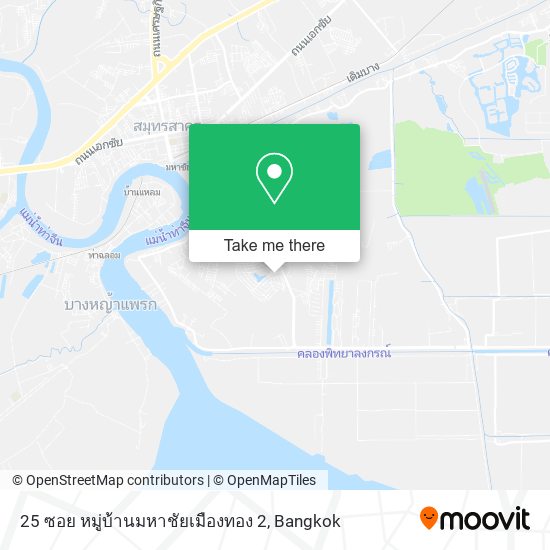 25 ซอย หมู่บ้านมหาชัยเมืองทอง 2 map