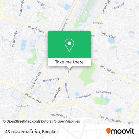 43 ถนน พหลโยธิน map