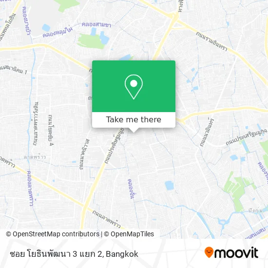 ซอย โยธินพัฒนา 3 แยก 2 map