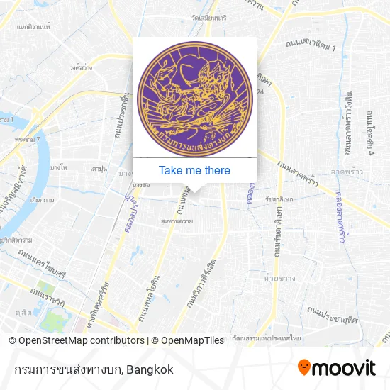 กรมการขนส่งทางบก map