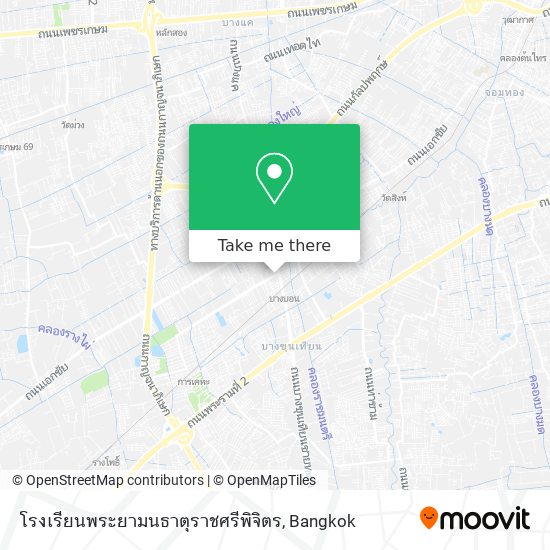 โรงเรียนพระยามนธาตุราชศรีพิจิตร map