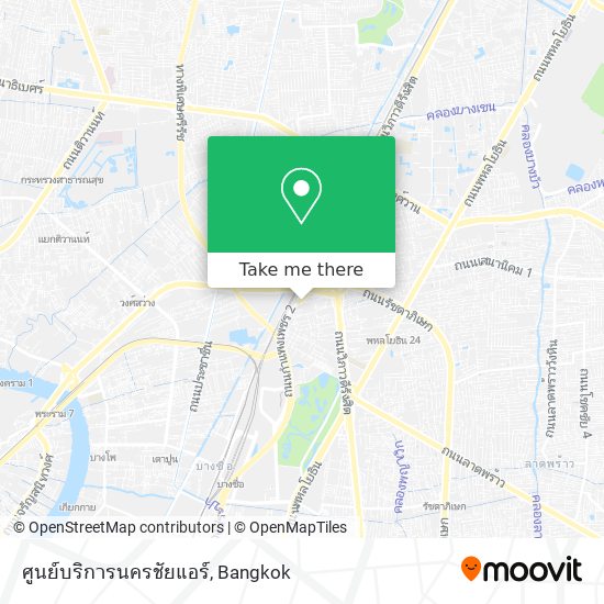 ศูนย์บริการนครชัยแอร์ map