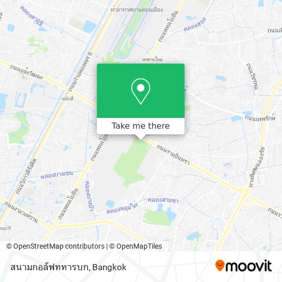 สนามกอล์ฟทหารบก map