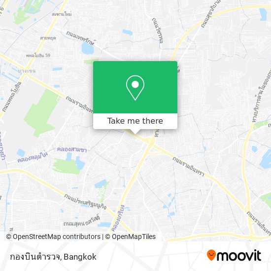 กองบินตำรวจ map