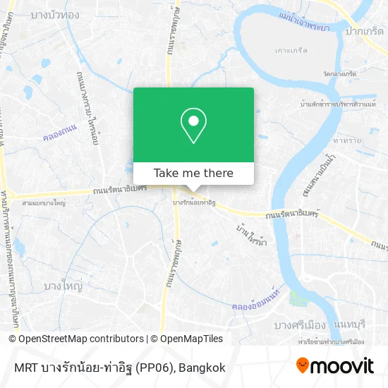 MRT บางรักน้อย-ท่าอิฐ (PP06) map
