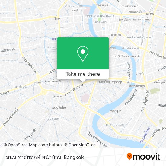 ถนน ราชพฤกษ์ หน้าบ้าน map