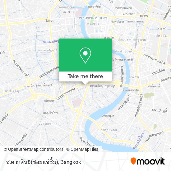 ซ.ตากสิน8(ซอยแซ่ซิ้ม) map