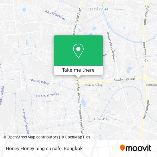 Honey Honey bing su cafe map