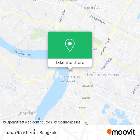 หอนาฬิกาปากน้ำ map