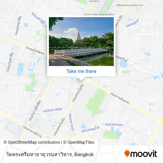 วัดพระศรีมหาธาตุวรมหาวิหาร map