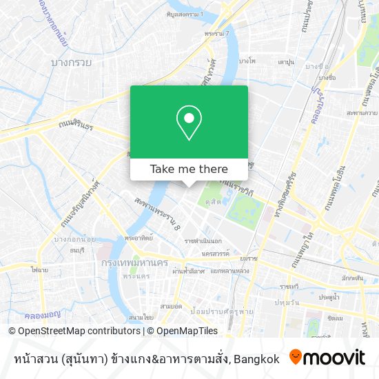 หน้าสวน (สุนันทา) ข้างแกง&อาหารตามสั่ง map