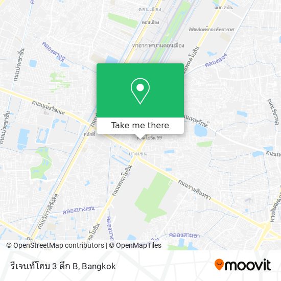 รีเจนท์โฮม 3 ตึก B map