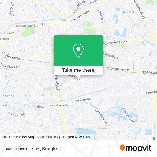 ตลาดพัฒนาการ map