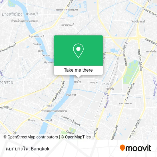 แยกบางโพ map