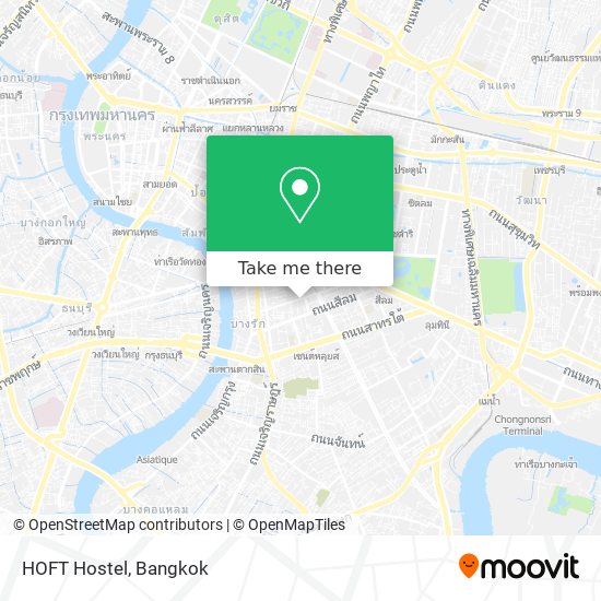 HOFT Hostel map