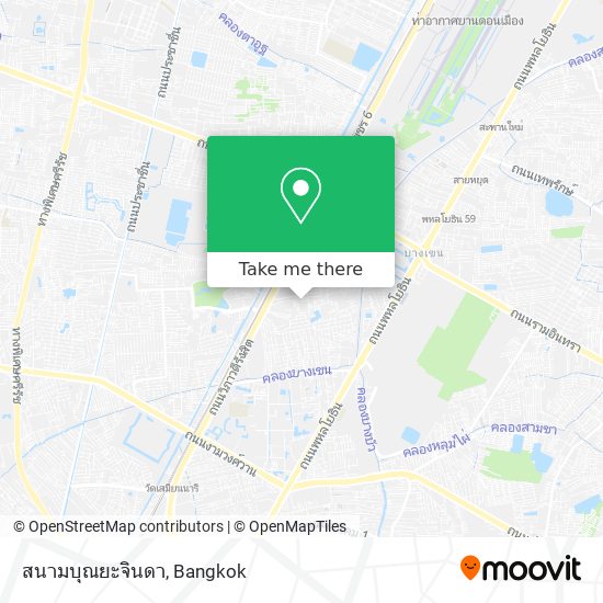 สนามบุณยะจินดา map