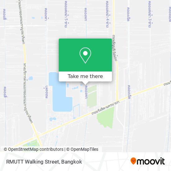 RMUTT Walking Street map