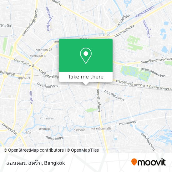 ลอนดอน สตรีท map