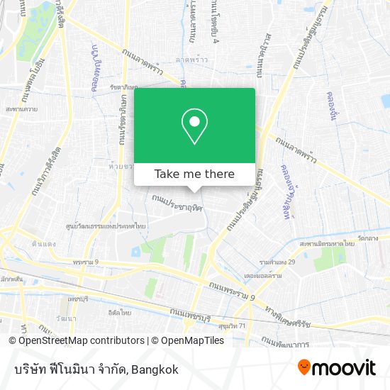 บริษัท ฟีโนมินา จำกัด map